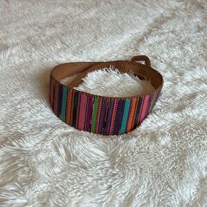 Vintage Lands End Leather belt